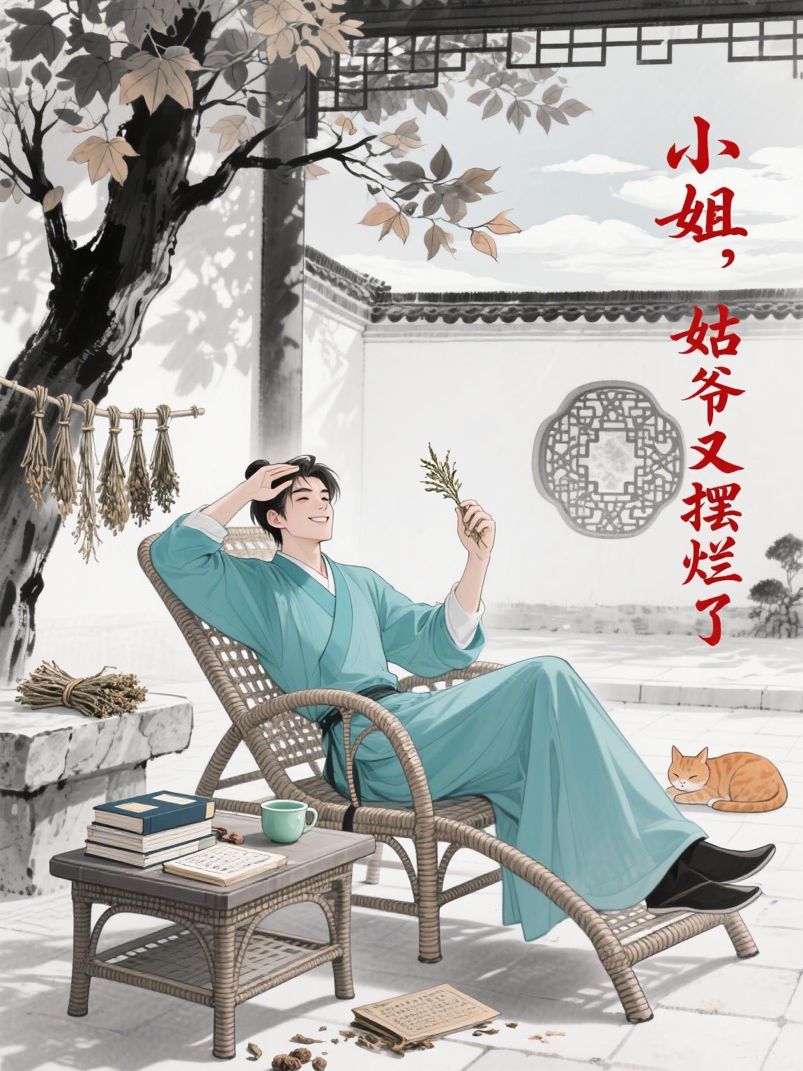 丫鬟前去收拾床单