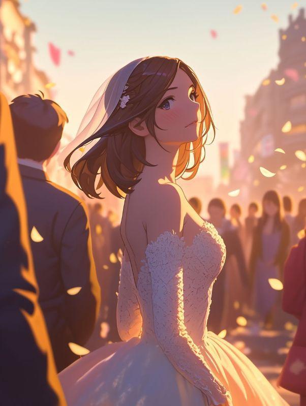 婚礼当日,新郎在陪白月光